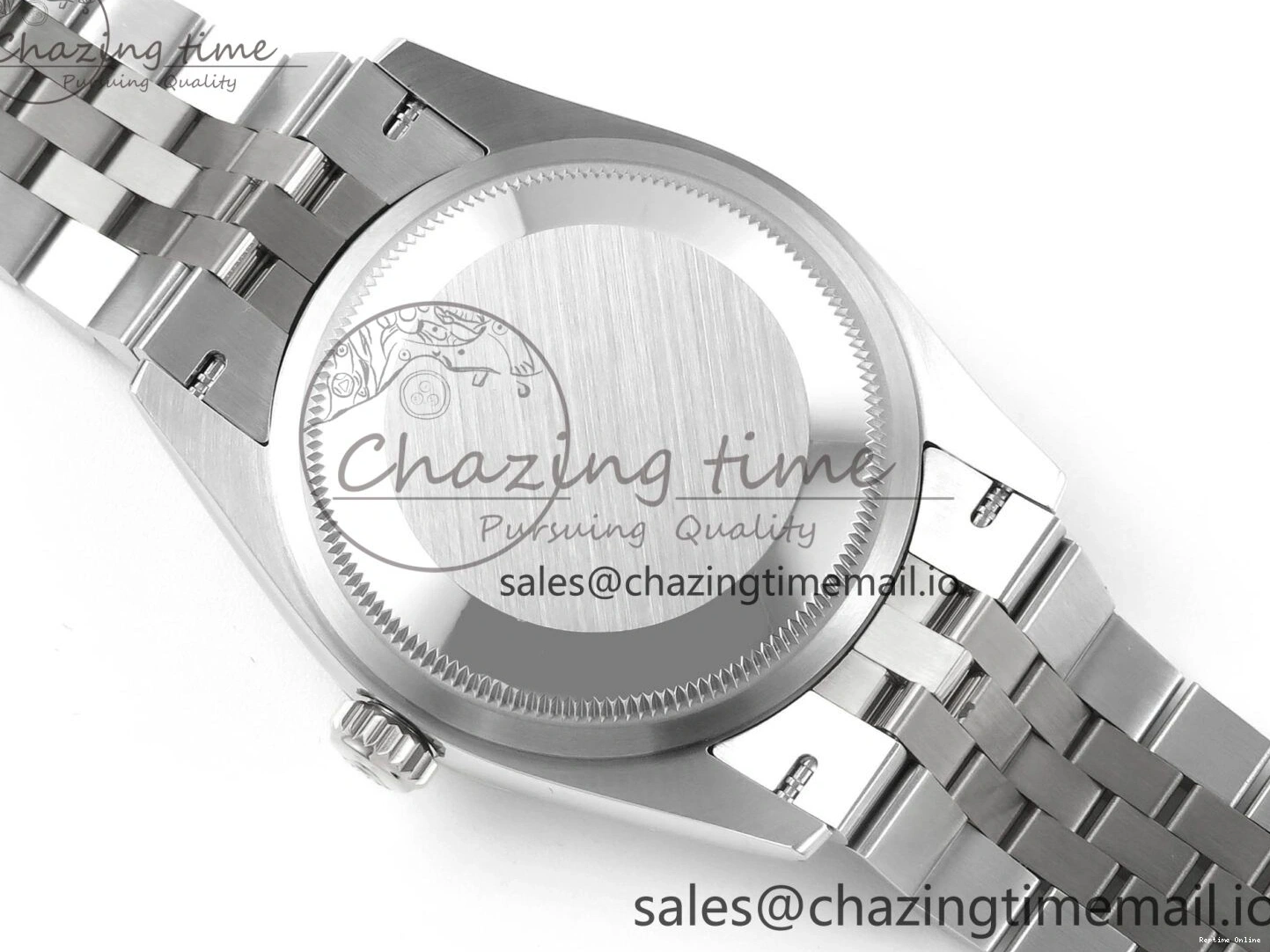 0131 SmoothTexture DateJust 36 126234 EWEF Best Edition Gray Roman Dial on Jubilee Bracelet A 609